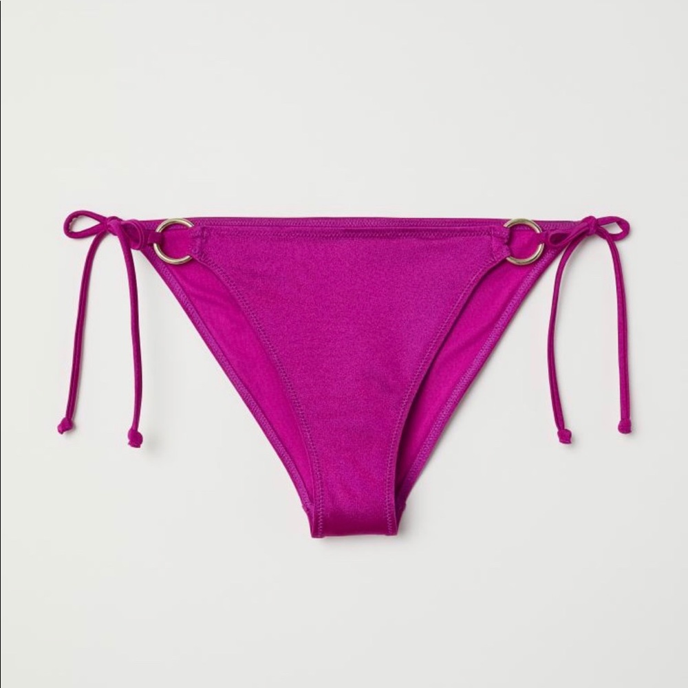 H&M magenta pink bikini bottom